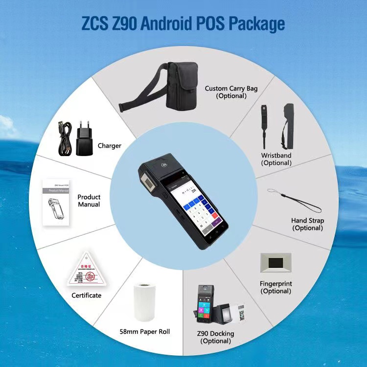 Z90 EMV PCI Credit Card Payment POS