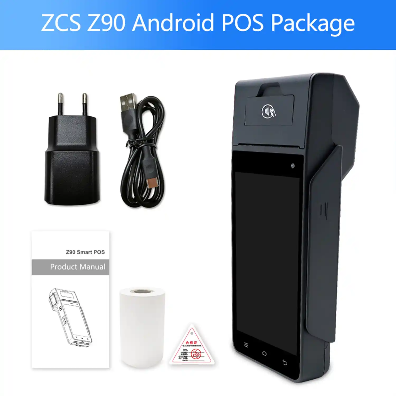 Z90 EMV PCI Credit Card Payment POS