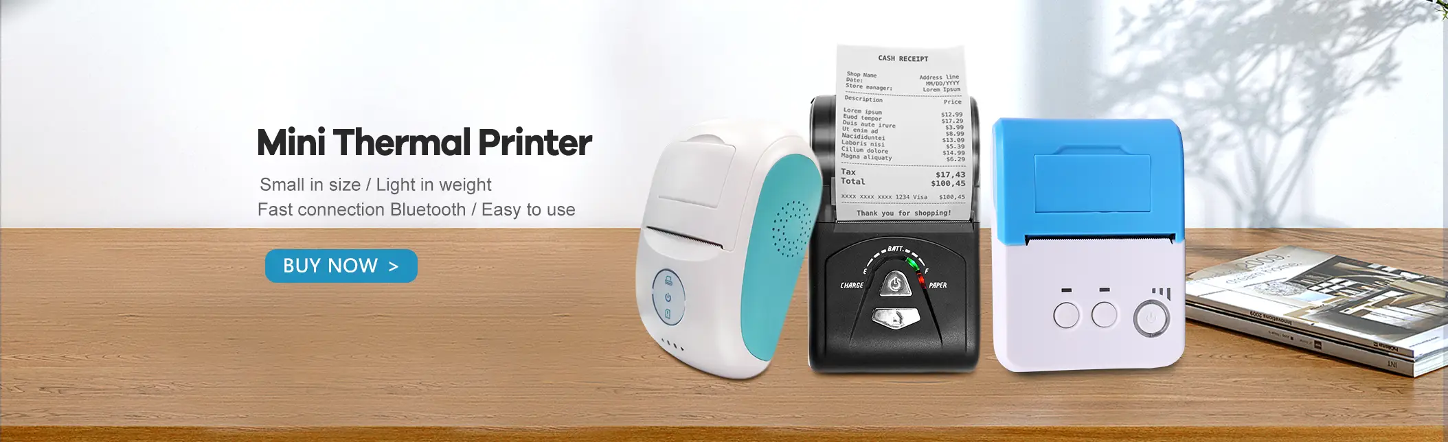 Z51 Handheld Label Thermal Printer