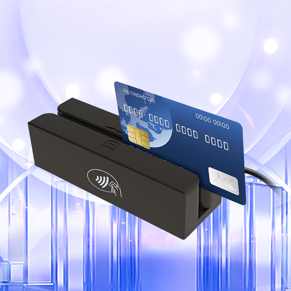 ZCS100-RF 2 in 1 Magnetic Stripe Card Reader