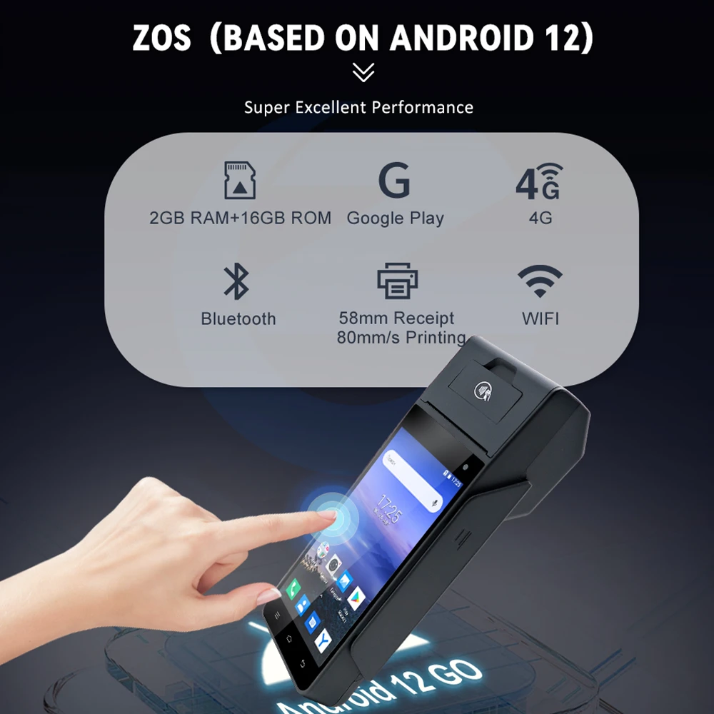 Z90 EMV PCI Credit Card Payment POS