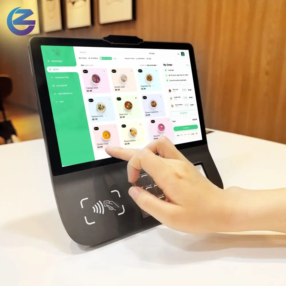 Z101 Wall Mounted Desktop Handheld Tablet POS Terminal