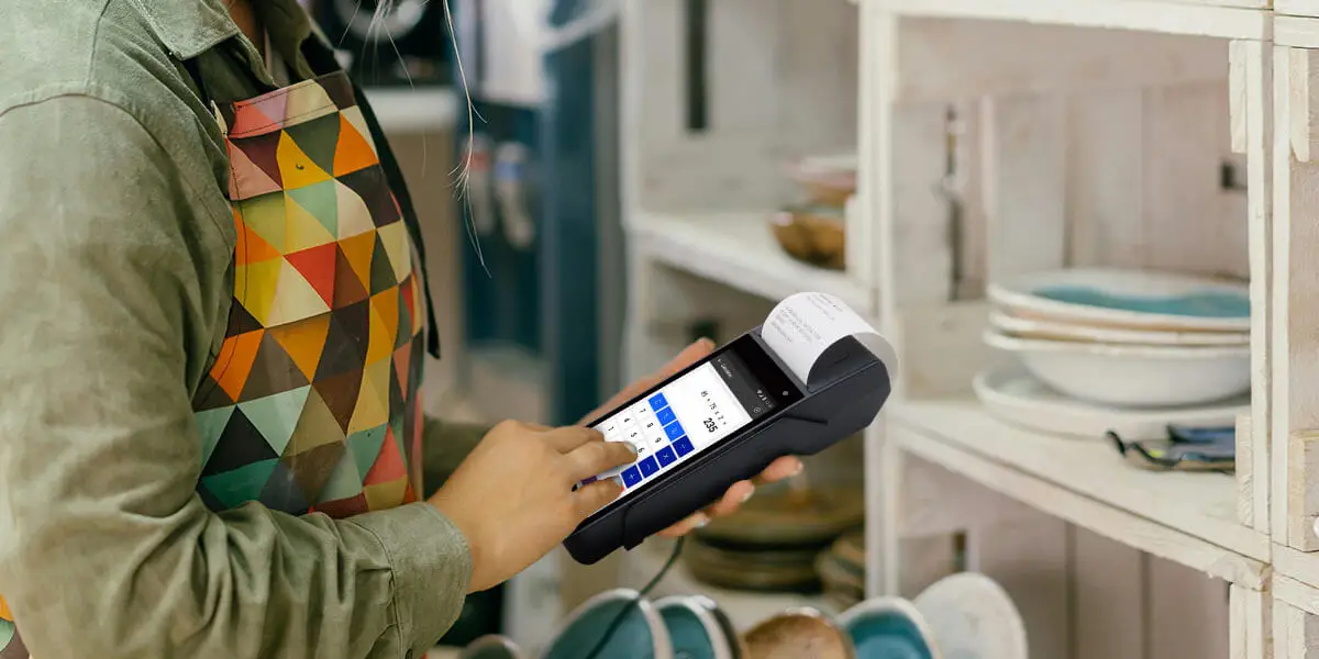 Z90N Fingerprint Touch Sreen Pos With Printer