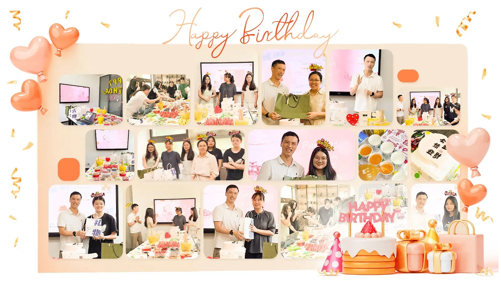 Cherishing Warm Moments | ZCS 2025 Q2 Employee Birthday Celebration
