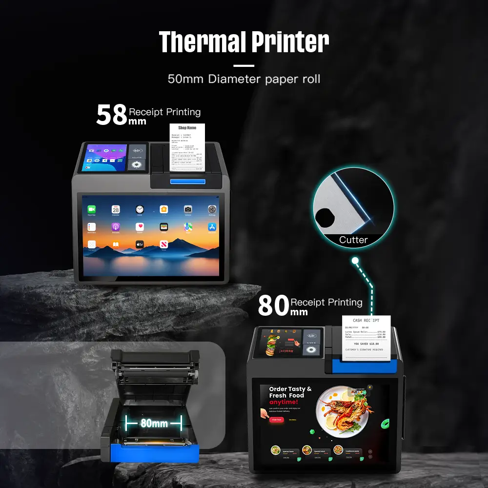 Android Tablet POS All-in-One Solution for Restaurants Retail