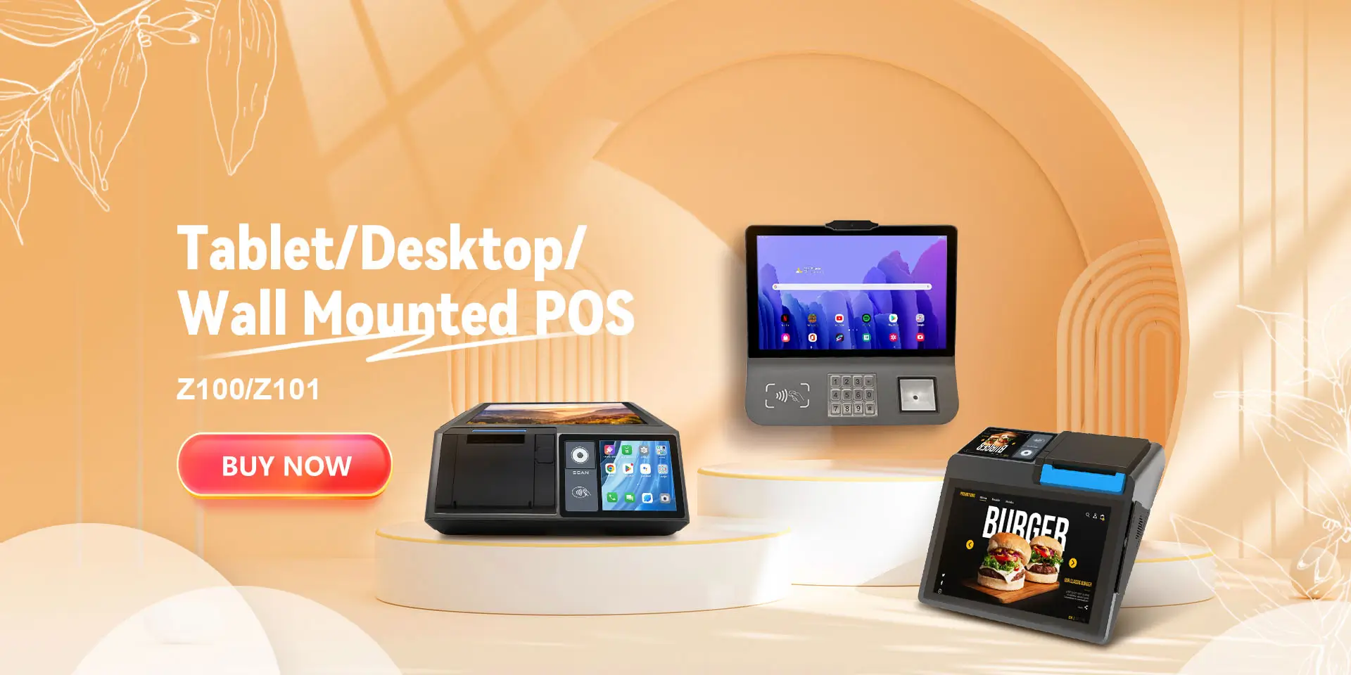 ZCS Z100 POS TABLET TERMINAL
