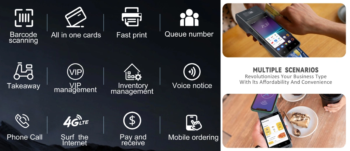 Z90 4G POS terminal functions — EMV contactless and biometric payment capabilities Z90 4G POS terminal functions — EMV contactless and biometric payment capabilities