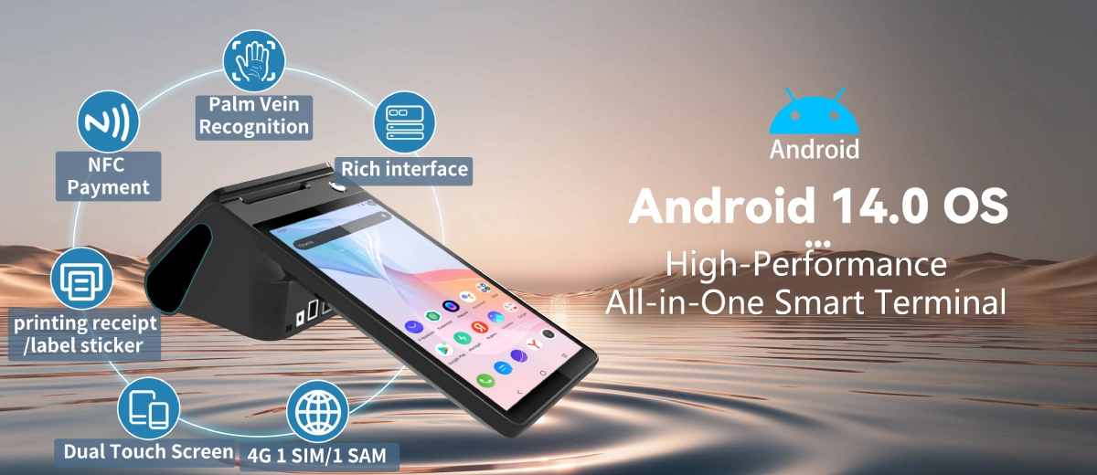 Z108P Android 14.0 High-Performance Smart Terminal Z108P Android 14.0 High-Performance Smart Terminal