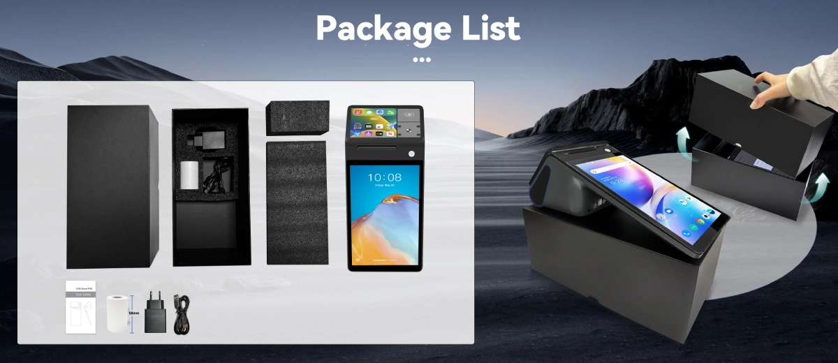 Z108P Palm Vein device Package List Z108P Palm Vein device Package List