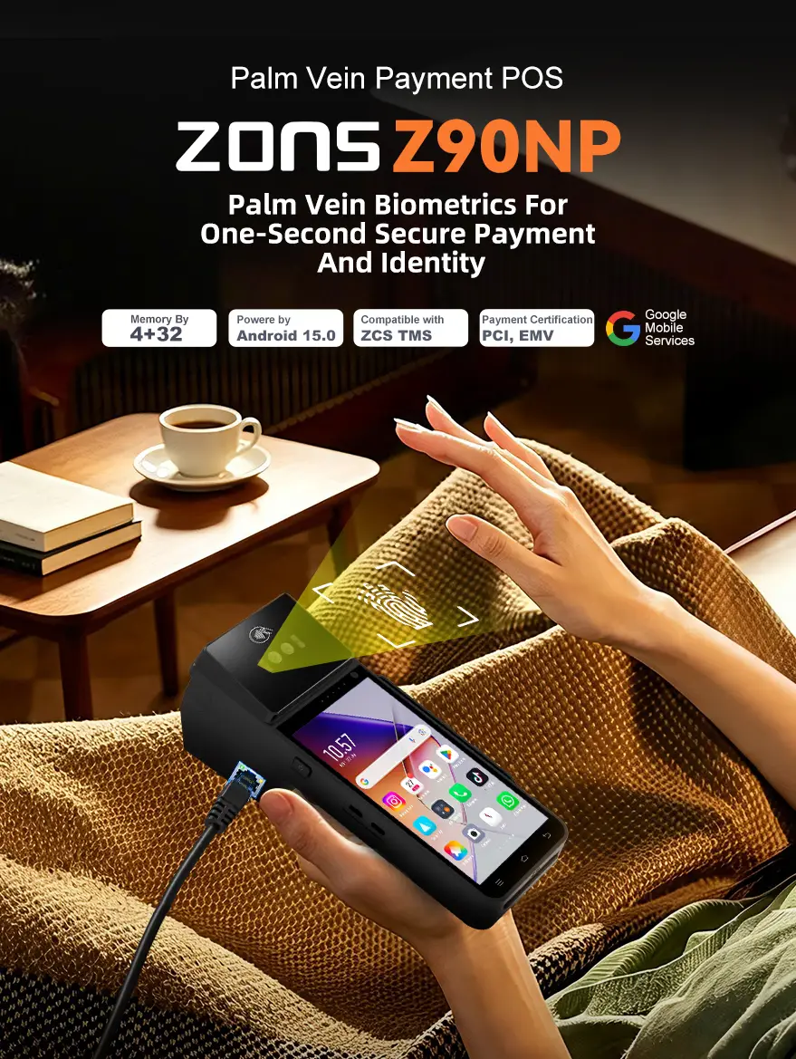 Z90NP Palm Vein Payment POS