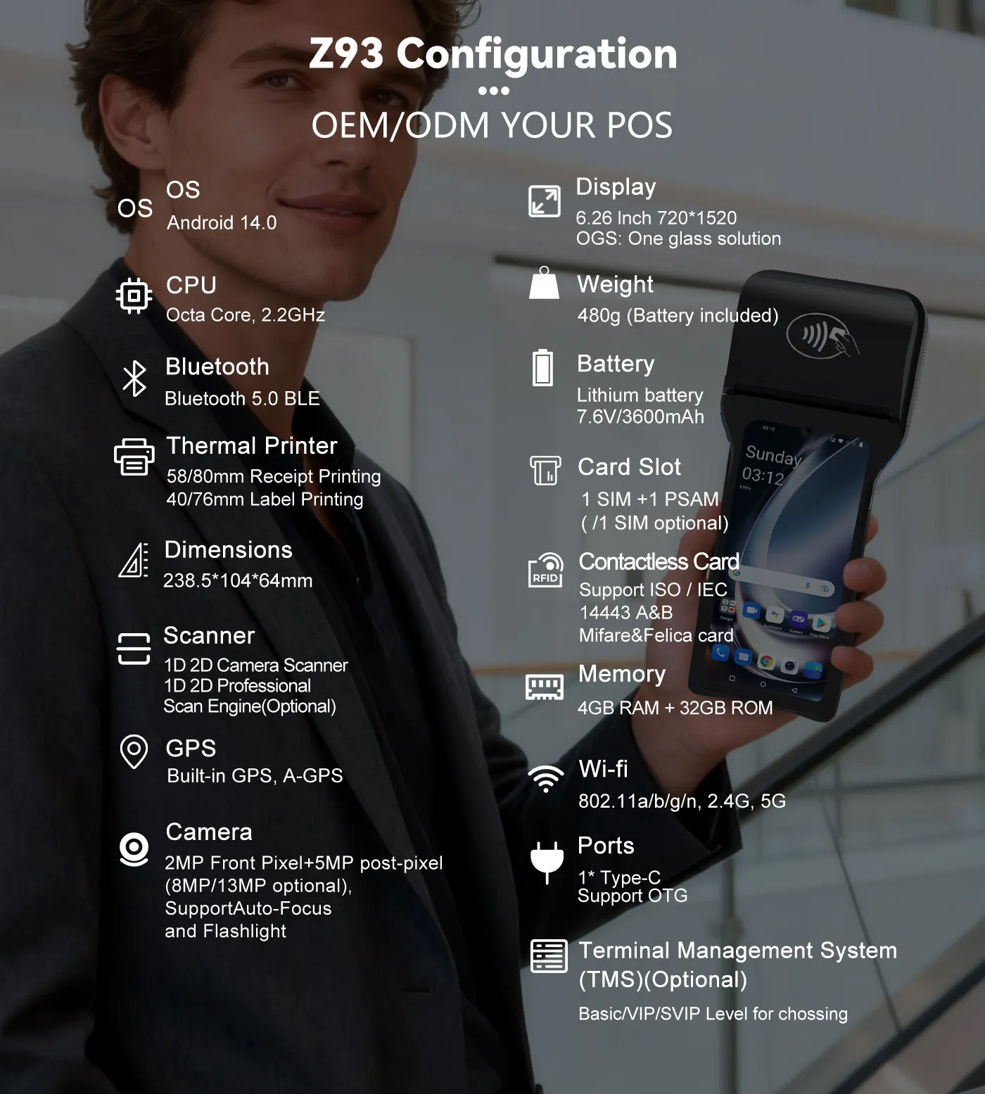 Z91 Smart Mobile Terminal(ODM)